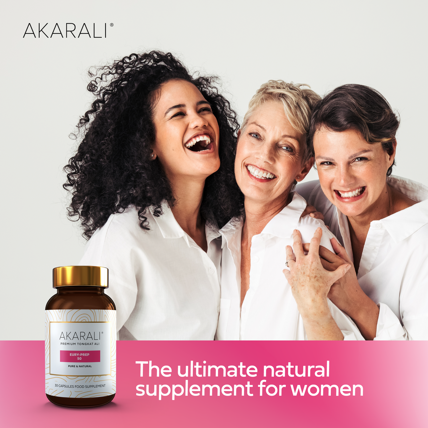 Standardized Hot-Water Tongkat Ali Root Extract Capsules (Women)