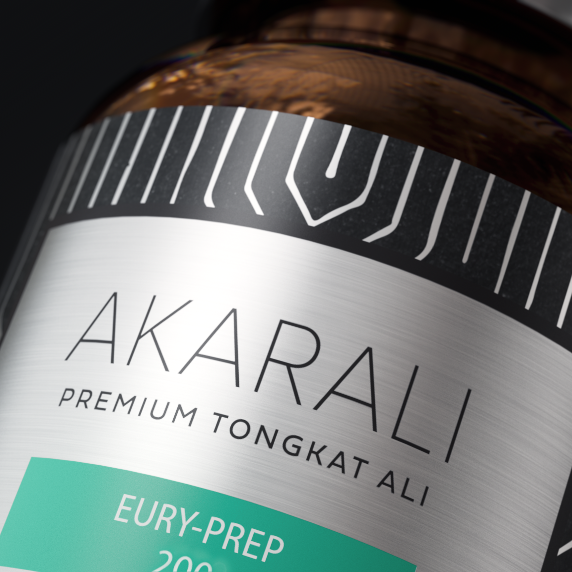Tongkat Ali Supplement | 60 Capsules (200mg) | 100% Natural Root Extract, Standardized Hot Water |