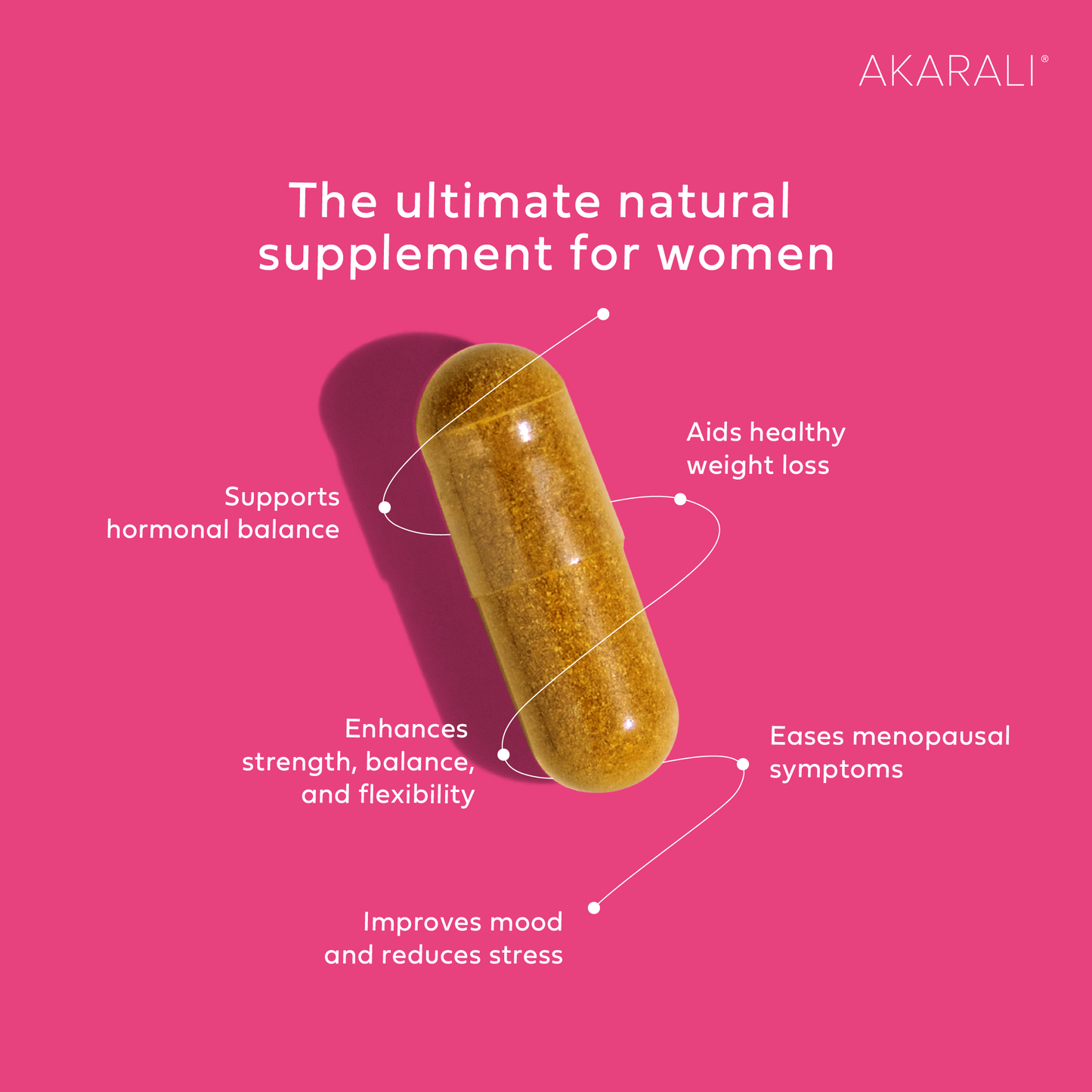Standardized Hot-Water Tongkat Ali Root Extract Capsules (Women)