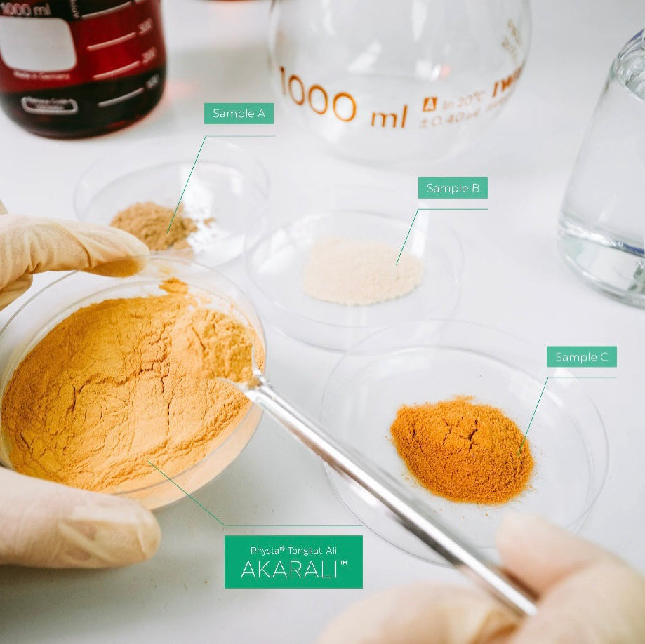 Standardized Hot-Water Tongkat Ali Root Extract Powder (20g) - 2 Packs
